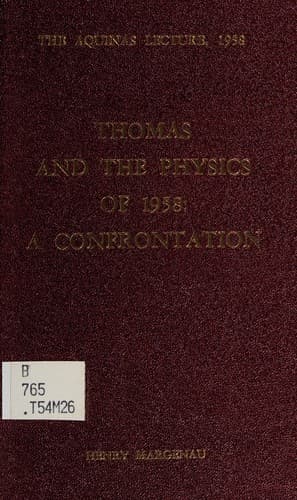 Thomas and the Physics of 1958: A Confrontation