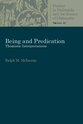 Being and Predication: Thomistic Interpretations
