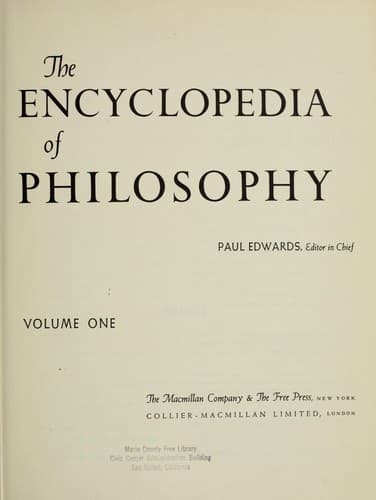 Encyclopedia of Philosophy
