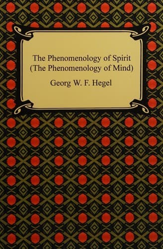 Phenomenology of Spirit