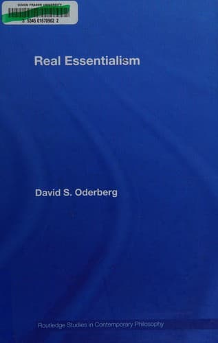 Real Essentialism
