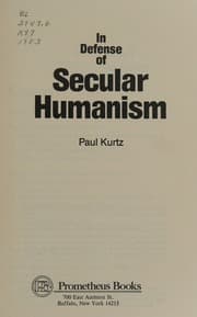 In Defense of Secular Humanism
