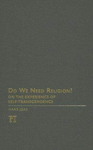Do We Need Religion?