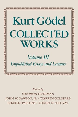 Collected Works Vol. III: Unpublished Essays and Lectures