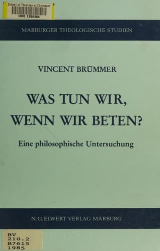 What Are We Doing When We Pray?