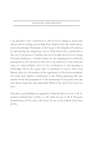 Knowing the Unknowable.. Science and the Religions on God and the Universe