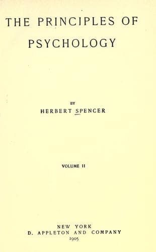 The Principles of Psychology