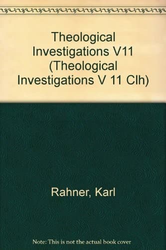 Theological Investigations