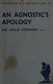 An Agnostic's Apology