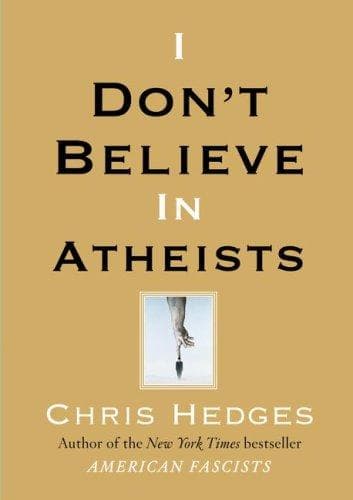 I don't believe in Atheists