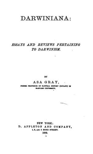 Darwiniana: Essays and Reviews Pertaining to Darwinism