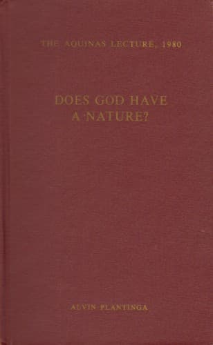 Does God Have a Nature