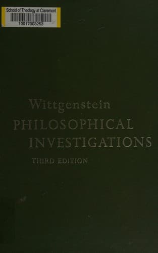Philosophical Investigations