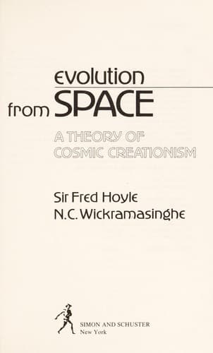 Evolution from Space.. A Theory of Cosmic Creationism