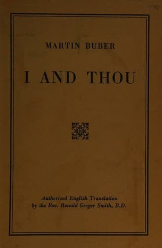 I and Thou