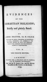 Evidences of the Christian Religion