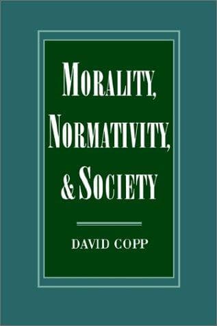 Morality, Normativity, and Society