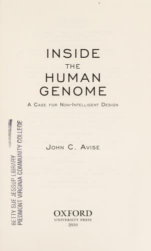 Inside the Human Genome: A Case for Non-Intelligent Design