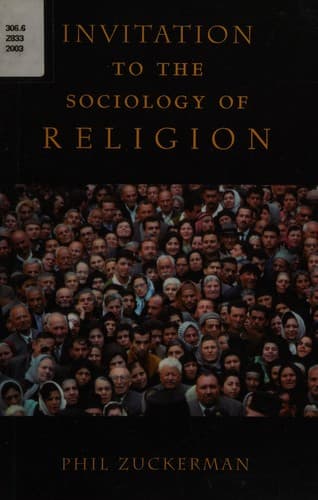 Invitation to the Sociology of Religion