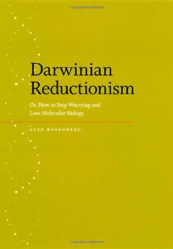 Darwinian Reductionism, Or, How to Stop Worrying and Love Molecular Biology