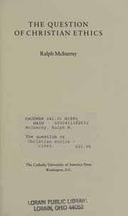 The Question of Christian Ethics