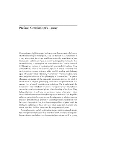 Tower of Babel: The Evidence against the New Creationism